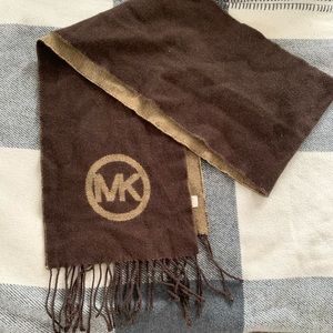 Michael Kors wool blend scarf.